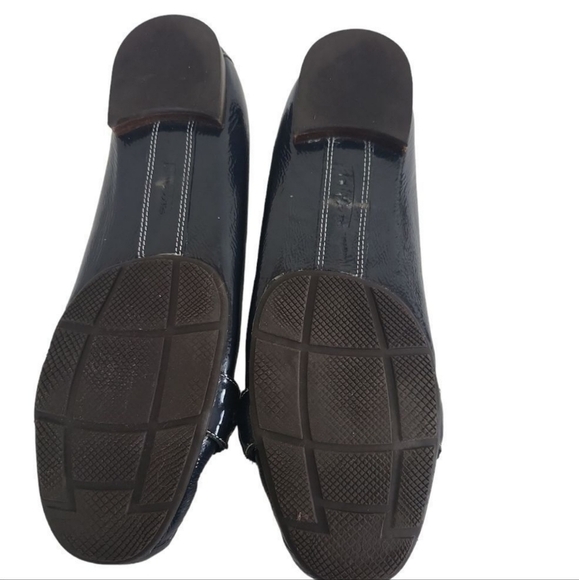 Talbots Navy Blue Leather Loafer Size 8B - Picture 8 of 8